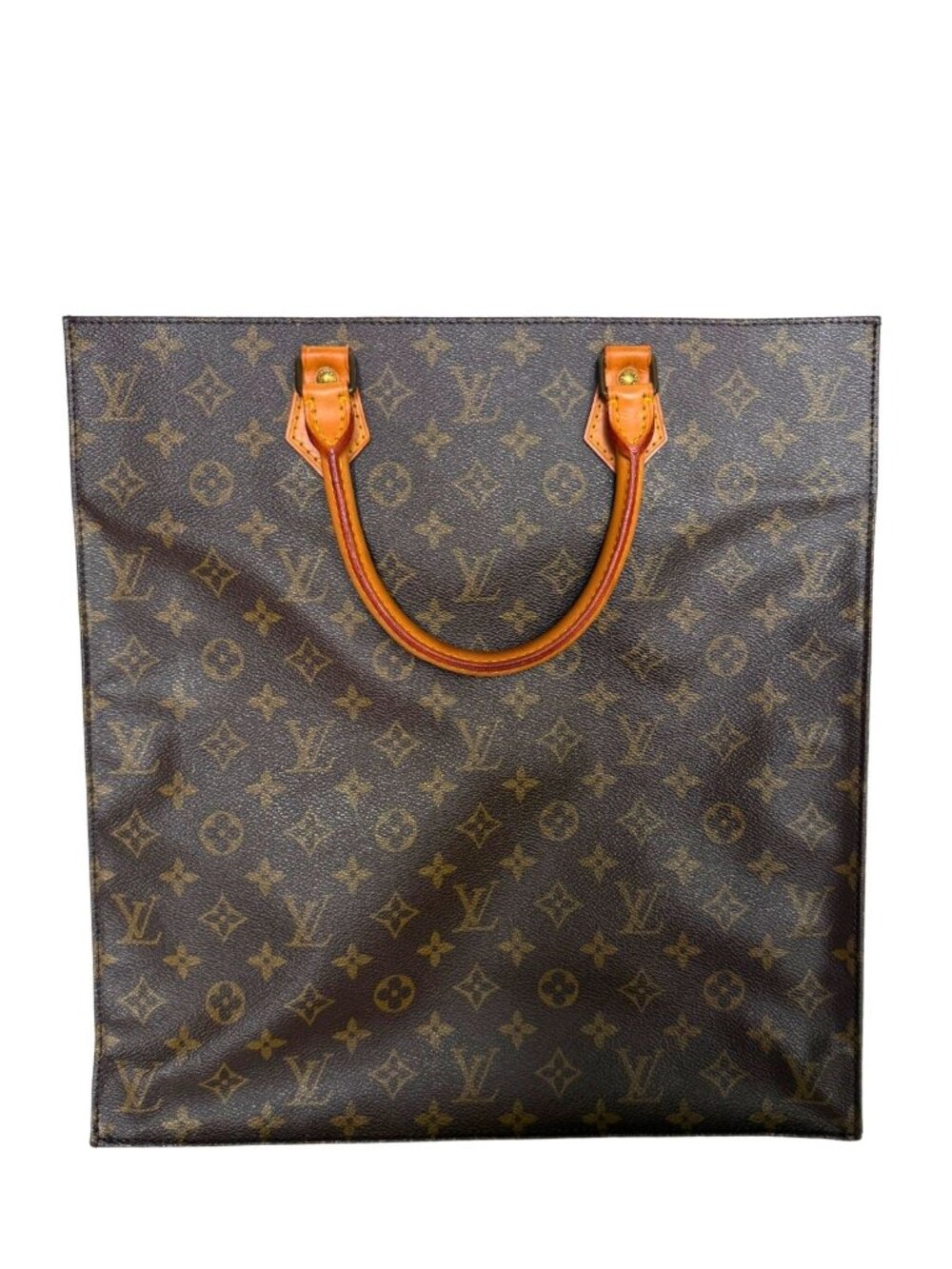 Authentic Vintage Louis Vuitton Monogram Sac Plat Tote Bag